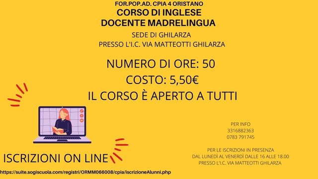 Ghilarza corso inglese 2