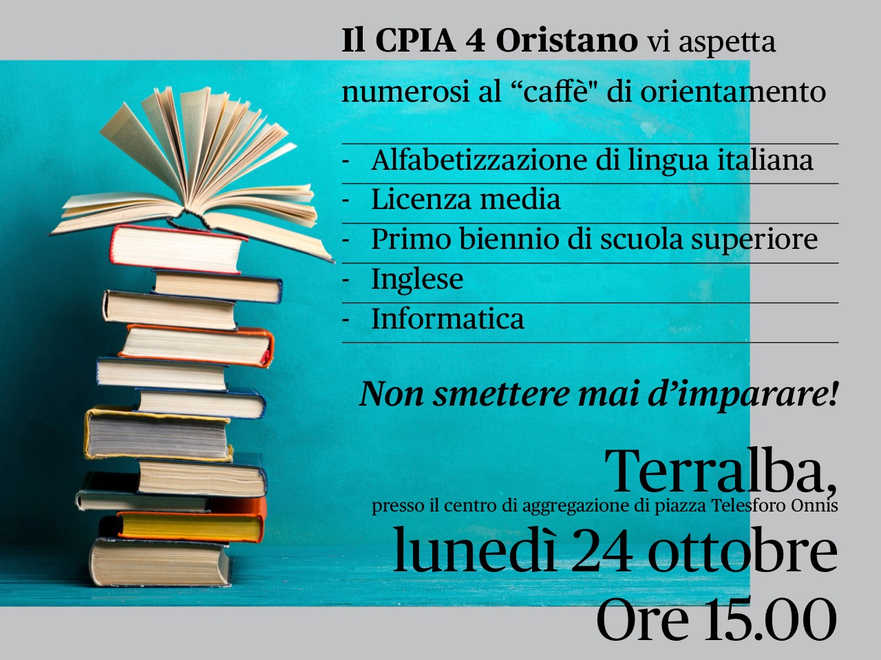 Incontro pubblico a Terralba