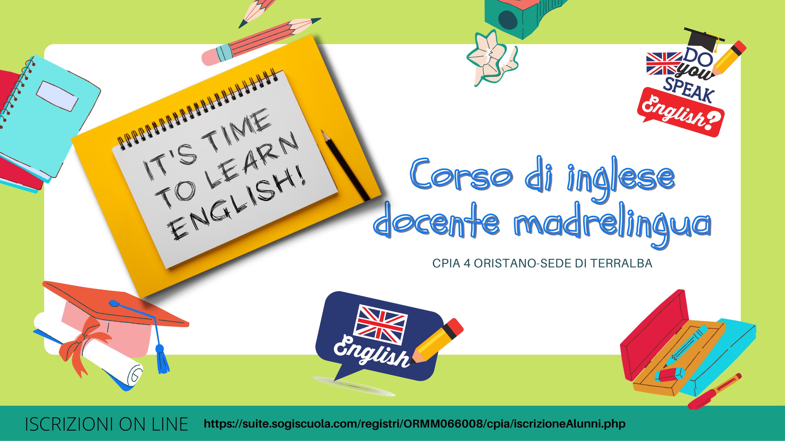 Terralba CORSO INGLESE MADRELINGUA