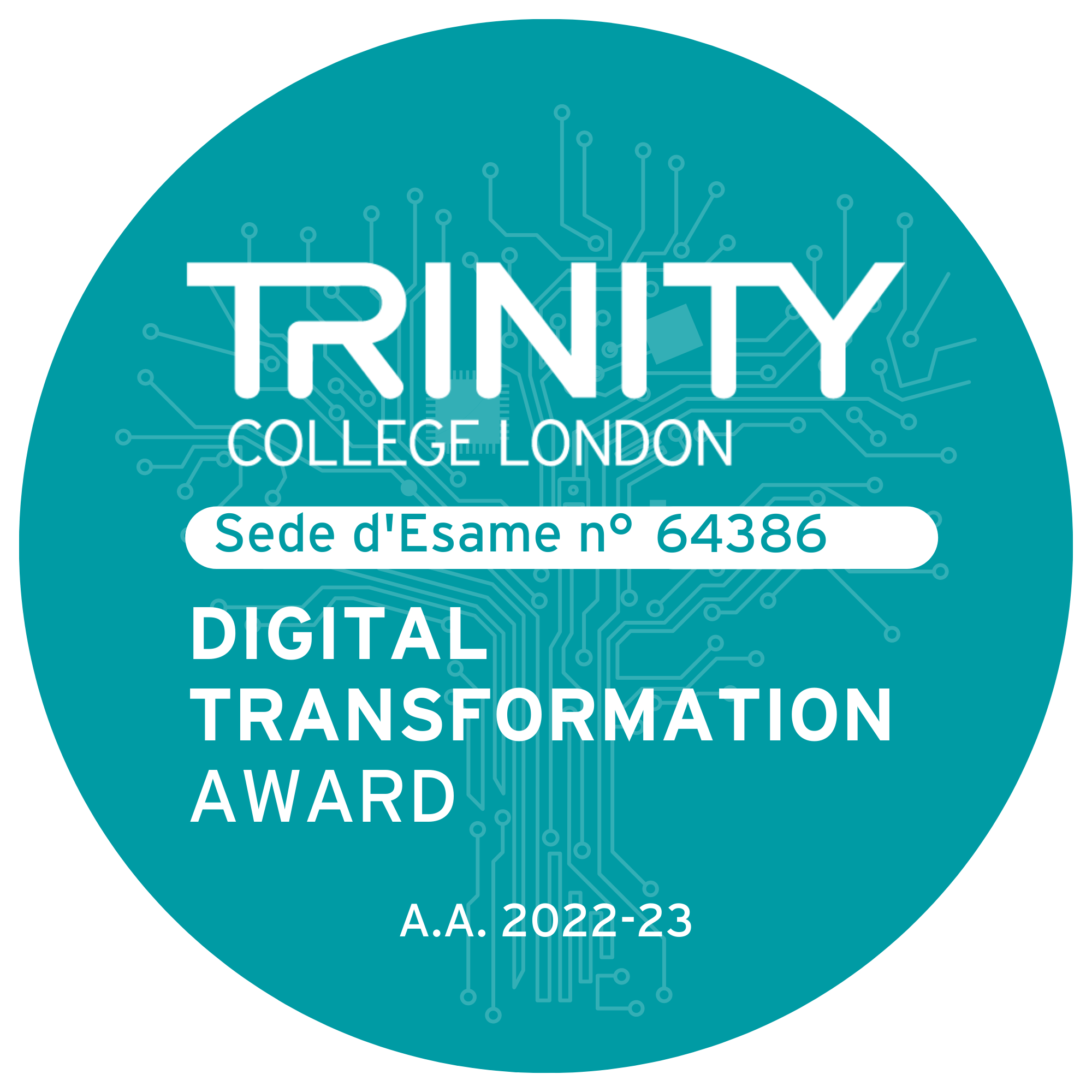 Trinity digital transformation award